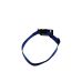 Coleira grande nylon - Azul