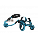 Trela com Peitoral L - Azul