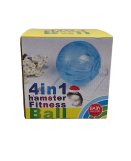 Bola Brinquedo para Hamster 4 em 1