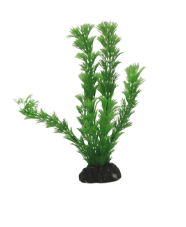 Planta Plástica para Aquário 20 cm verde